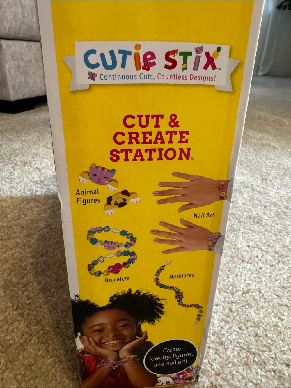 NWT - Cut & Create Station - Pink Craft Kit for Kids